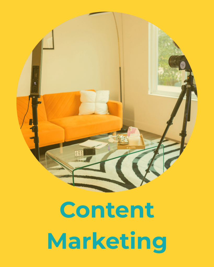 Cut out image of loungeroom with couch and camera